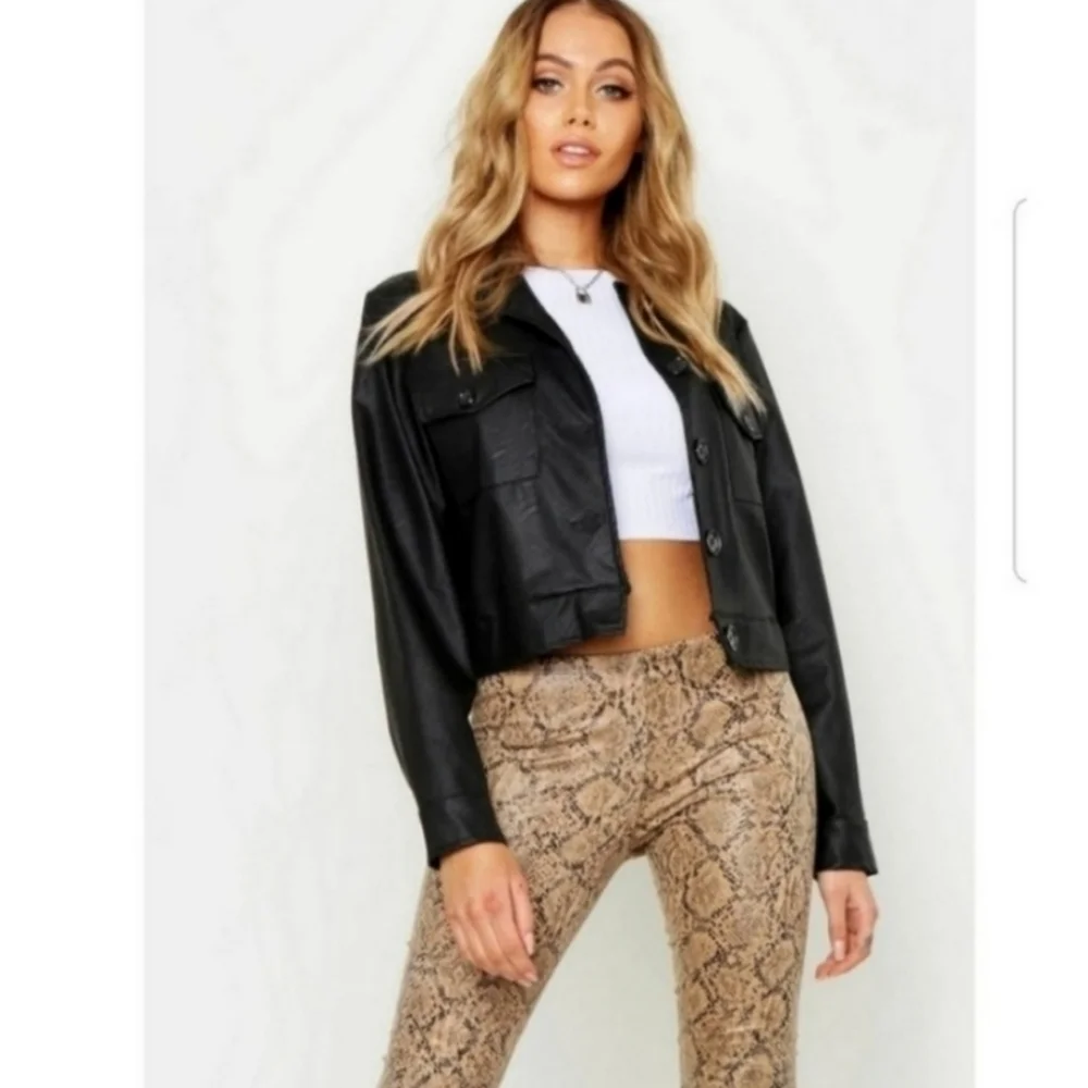 Boohoo nwt faux